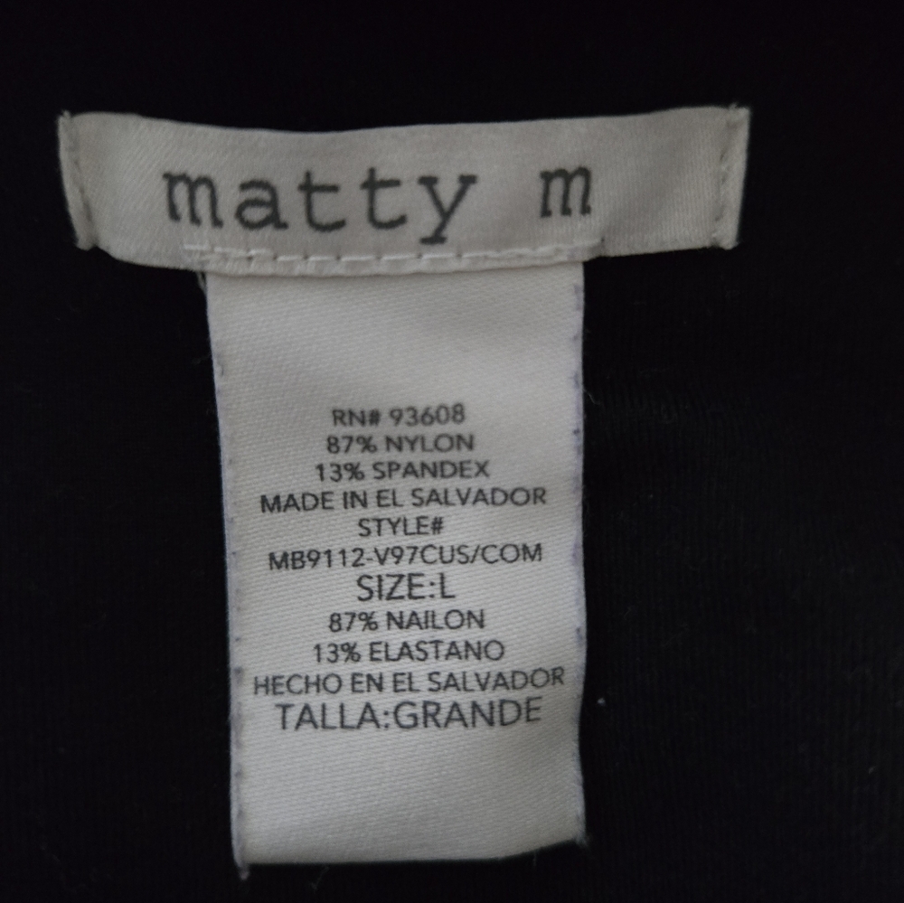 Matty M Black Leggings